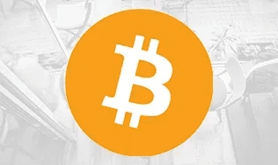 an orange logo with the letter b in it